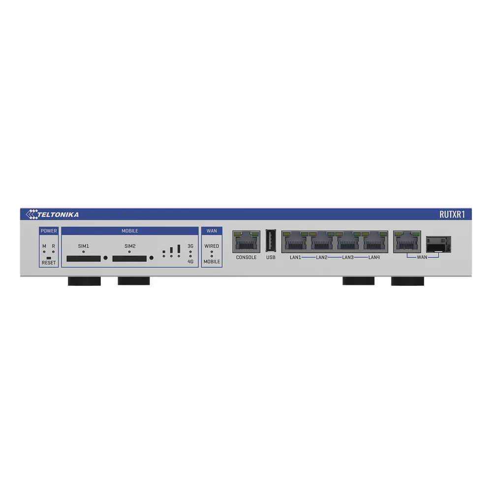 Router Empresarial Quad-Core, LTE(4.5G) Cat6, VPN, Doble ranura SIM, Montaje en Rack – vista 2