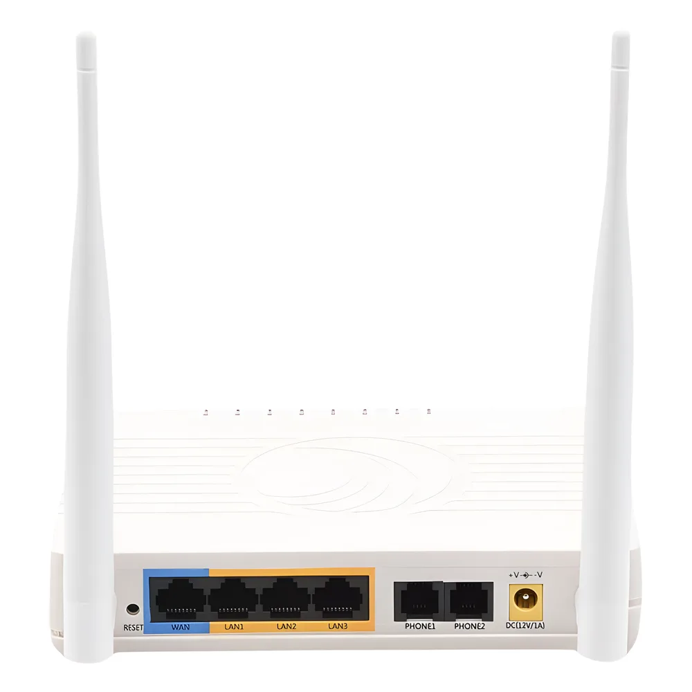 Router inalámbrico 802.11n 2.4 GHz  con puerto ATA - PL-R190VUSA- WW – vista 3