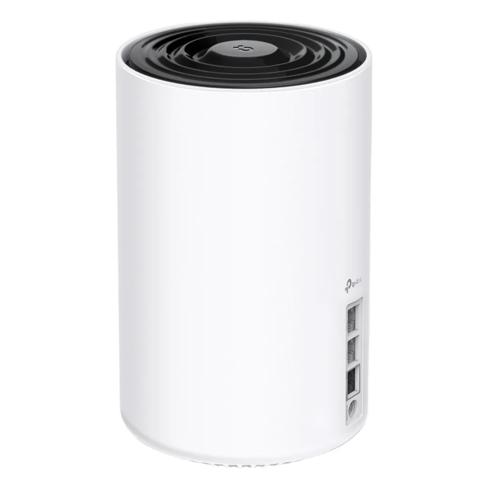 Router Inalámbrico MESH Interior para Hogar / Doble Banda Wi-Fi 6E AX5400 Mbps / 3 Puerto Gigabit WAN/LAN / 4 Antenas Internas / Administración Mediante la App Deco (iOS, Android) / Protección HomeShield – vista 2