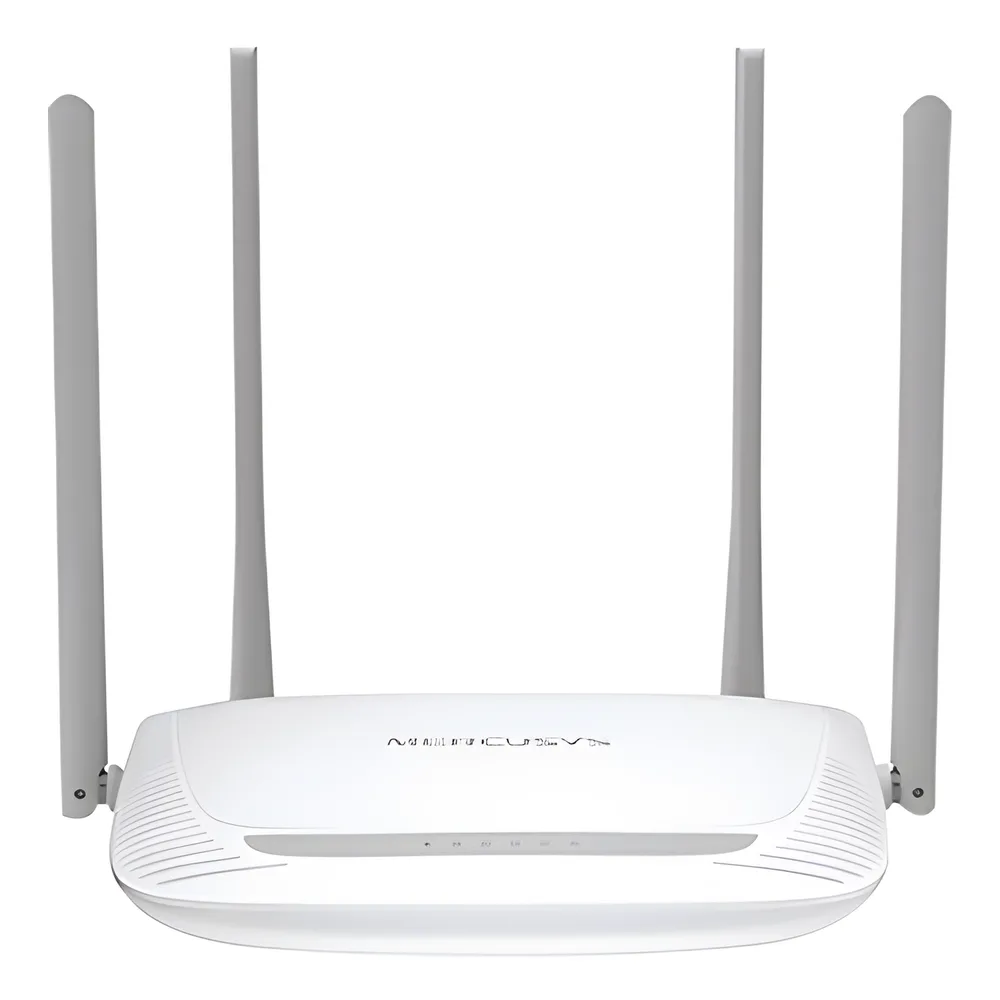 Router Inalámbrico N Mejorado / 2.4 GHz de 300 Mbps / 1 Puerto WAN 10/100 Mbps / 3 Puertos LAN 10/100 Mbps / 4 Antenas de 5 dBi – vista 2