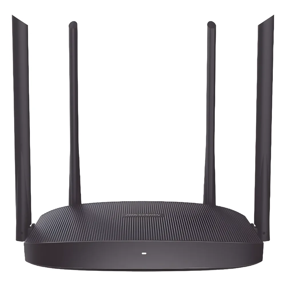 Router Inalámbrico WISP / Hasta 1200 Mbps / Doble Banda AC (2.4 GHz y 5 GHz) / 3 Puertos LAN 10/100 Mbps + 1 Puerto WAN 10/100 Mbps / 4 Antenas Externas Omnidireccional de 5 dBi / Interior