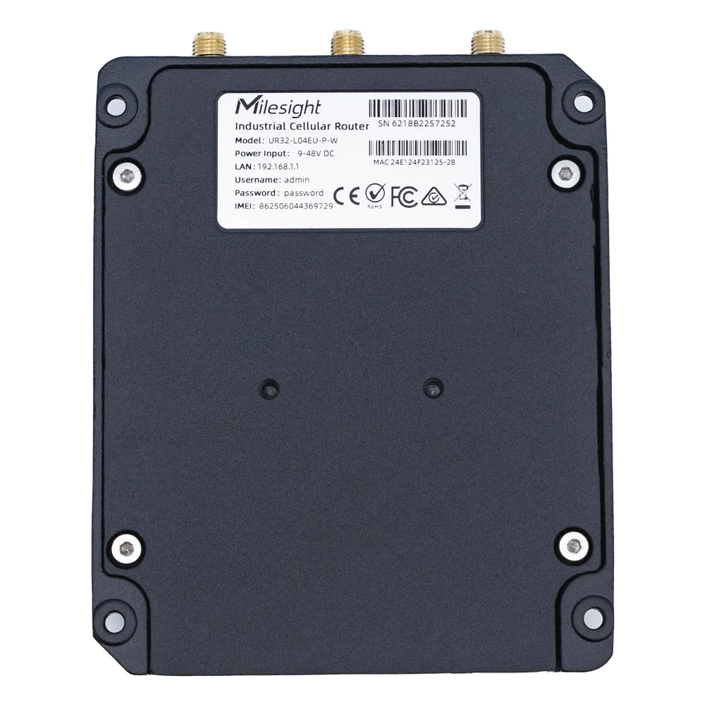 Router Industrial 4G LTE / WiFi 802.11b/g/n / Doble SIM / 2 Puertos Fast Ethernet / RS232+RS485 / -40°C a 70°C / VPN para IoT, M2M y Telemetría – vista 2