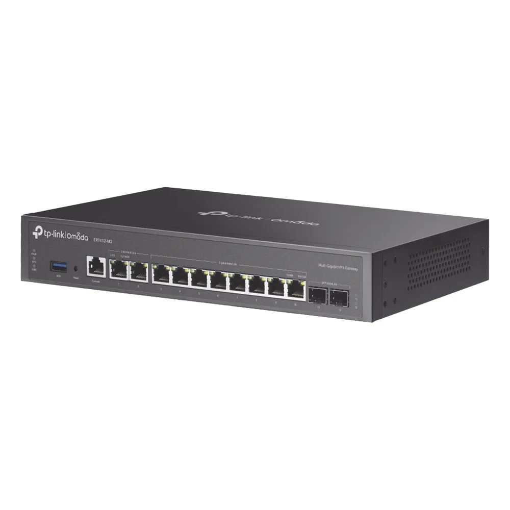 Router Omada VPN / SDN Multi-WAN Gigabit / 2 Puertos WAN/LAN RJ45 2.5 Gigabit / 8 Puertos WAN/LAN RJ45 Gigabit / 2 Puertos WAN/LAN SFP Gigabit / 1,000,000 Sesiones Concurrentes / Administración Centralizada Omada o Stand-Alone – vista 3
