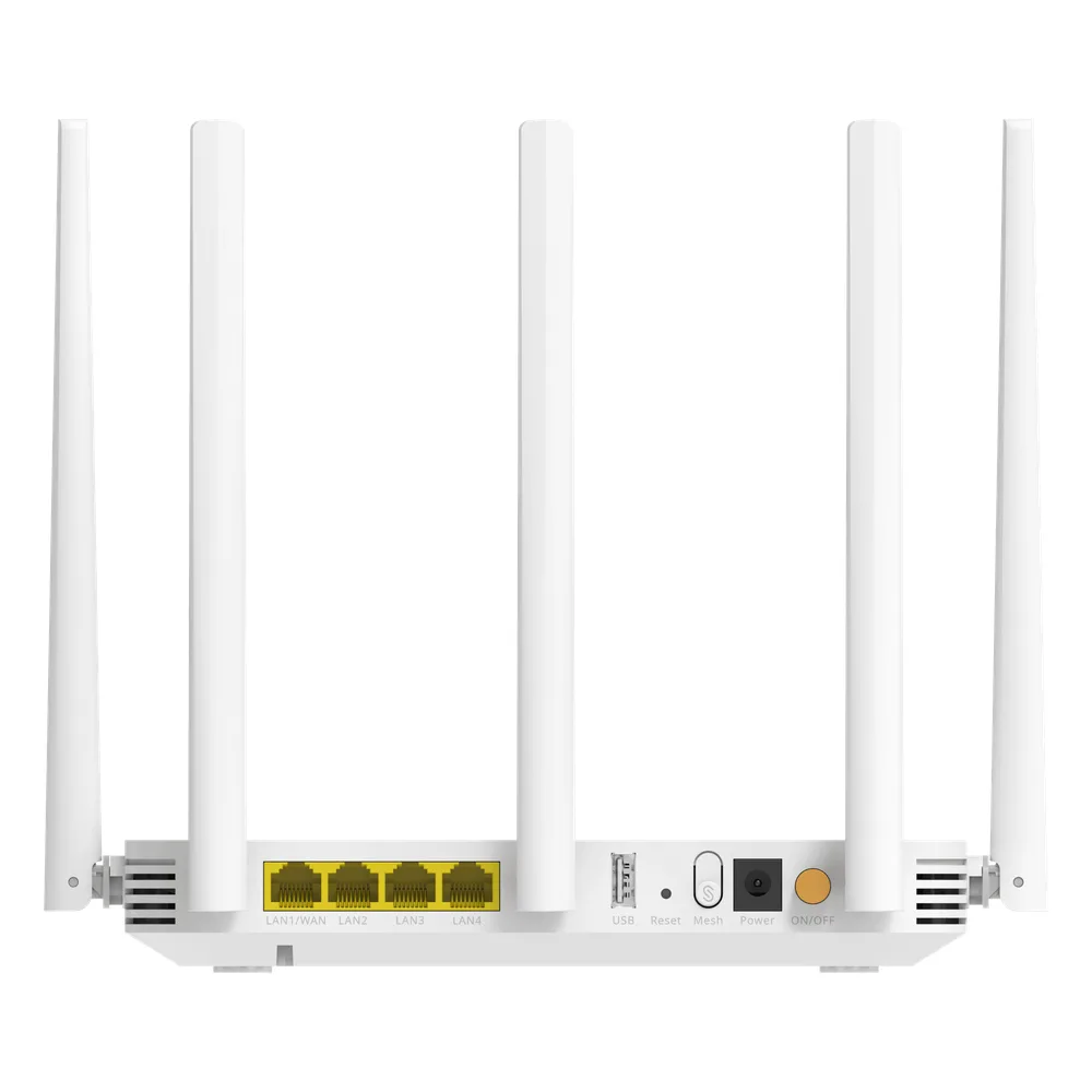 Router ONU GPON/EPON Wi-Fi 6 / 3000 Mbps (2.4 GHz + 5 GHz) / Puerto PON SC/UPC / 4 Puertos Gigabit LAN/WAN / Puerto USB 2.0 / 5 Antenas Externas / Mesh / 192 Clientes – vista 2