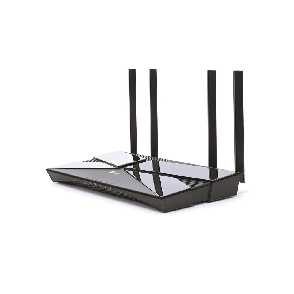Router Wi-Fi 6 AX1500 / 1.5 GHz Triple-Core CPU / MIMO 2X2 / EasyMesh / 1 Puertos Gigabit WAN + 4 Puertos Gigabit LAN / OFDMA / Beamforming / WPA3 / Tether App – vista 2
