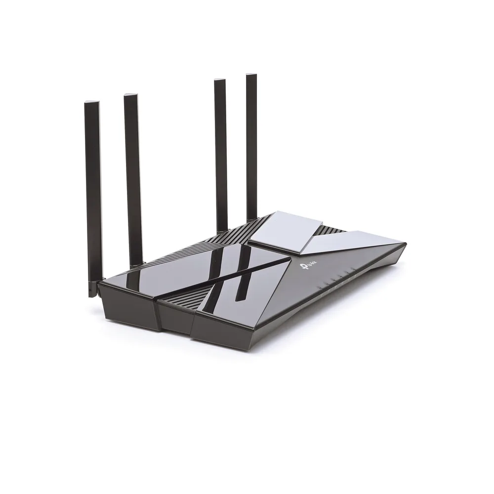 Router Wi-Fi 6 AX1500 / 1.5 GHz Triple-Core CPU / MIMO 2X2 / EasyMesh / 1 Puertos Gigabit WAN + 4 Puertos Gigabit LAN / OFDMA / Beamforming / WPA3 / Tether App – vista 3