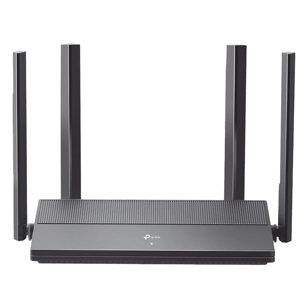 Router WiFi 6 AX 1500 Mbps / MU-MIMO 2X2 y OFDMA / 1 Puerto WAN Gigabit / 3 Puertos LAN Gigabit / Soporta IPV6 y TR-069 / 4 Antenas Beamforming / Seguridad WiFi WPA3 – vista 2