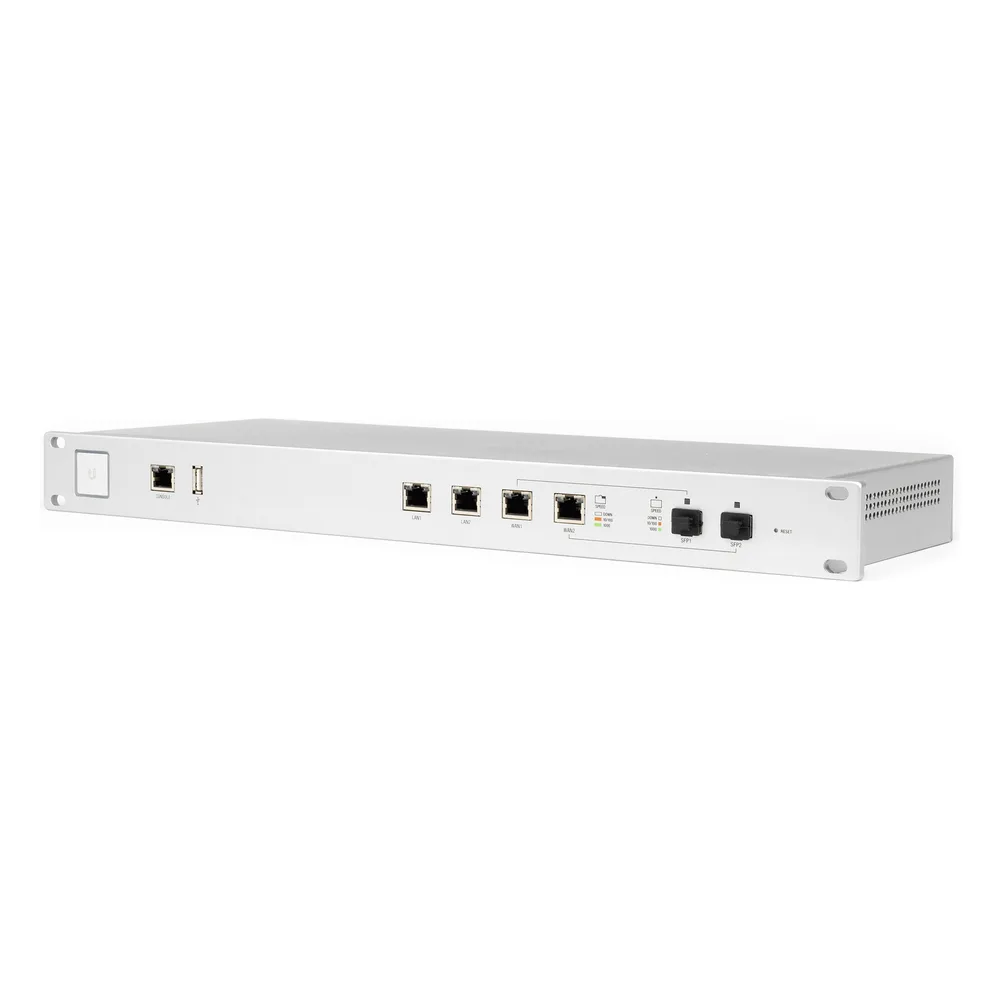 Ruteador UniFi para medianas y grandes empresas con funciones de firewall, soporta balanceo de carga y Fail Over entre 2 WAN – vista 3