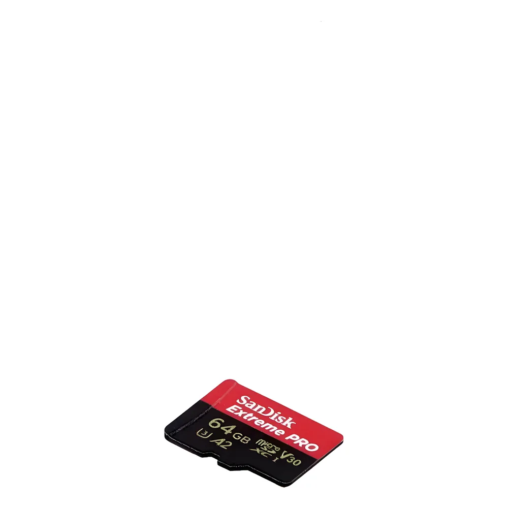 SANDISK EXTREME PRO MICROSD CARD 64GB, INCLUYE ADAPTADOR – vista 3