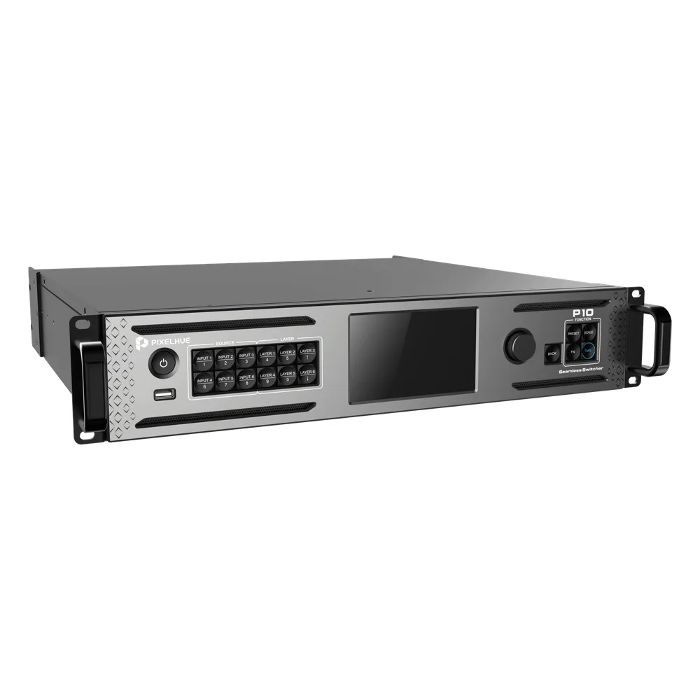 Seamless Switcher 4K / 6 Entradas / 6 Capas / 2 Modos de Trabajo / Salida 8K×2K@60Hz / 10G Óptico / Control Múltiple – vista 3