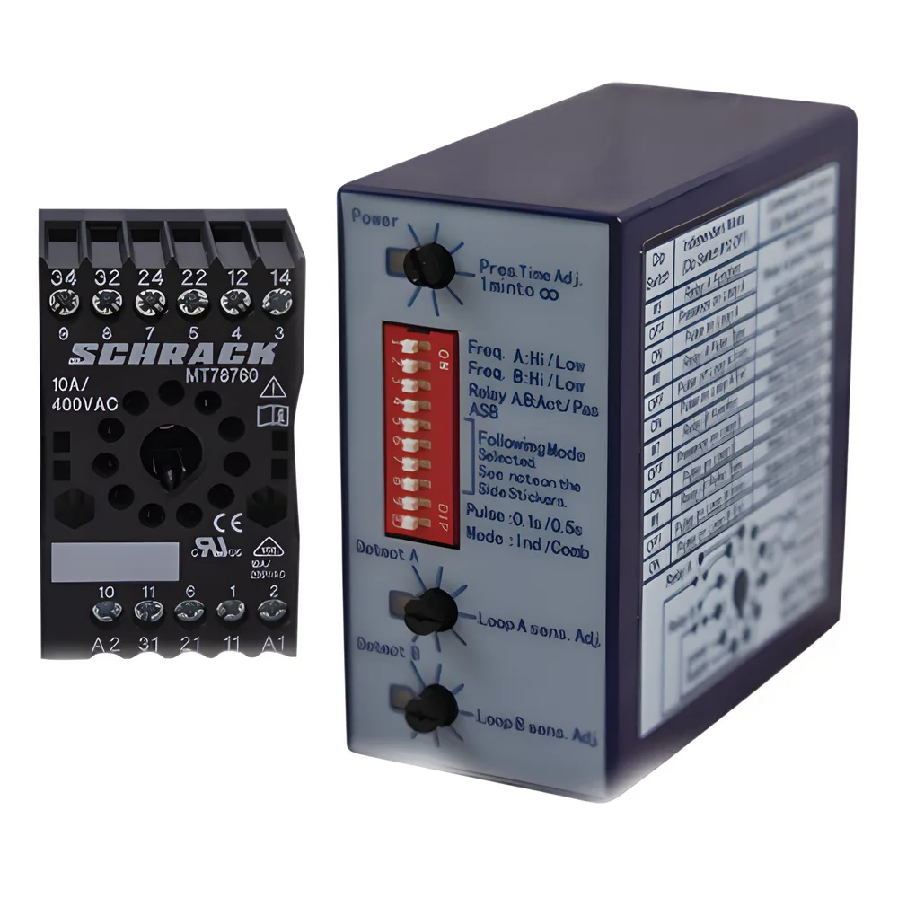 Sensor de masa para barreras de Dos Canales / Ideal para Accesos Vehiculares