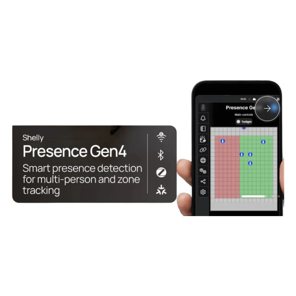 Sensor inalámbrico para detección de presencia – vista 4