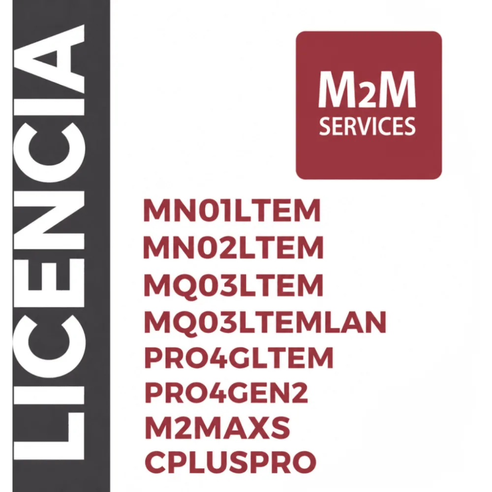 Servicio de datos 4GLTE/5G por un Año para MN02LTEM / MN01LTEM / PRO4GLTEM / PRO4GEN2 / MQ03LTEM