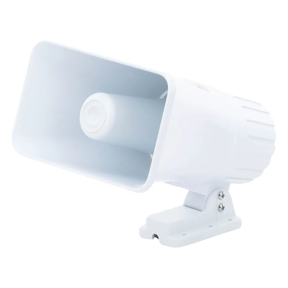 Sirena Cableada / 30 Watts / 120 dB / IP65 Exterior / Compatible con Cualquier Panel de Alarma / Policarbonato – vista 3