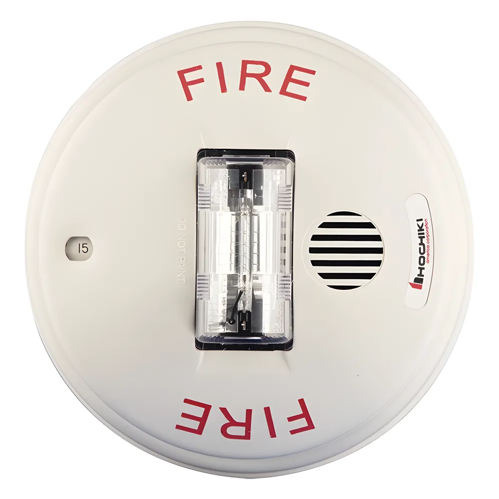 Sirena Estrobo 24 Vcd, Instalación en Techo, Multi Candela, Color Blanco (0500-06110)