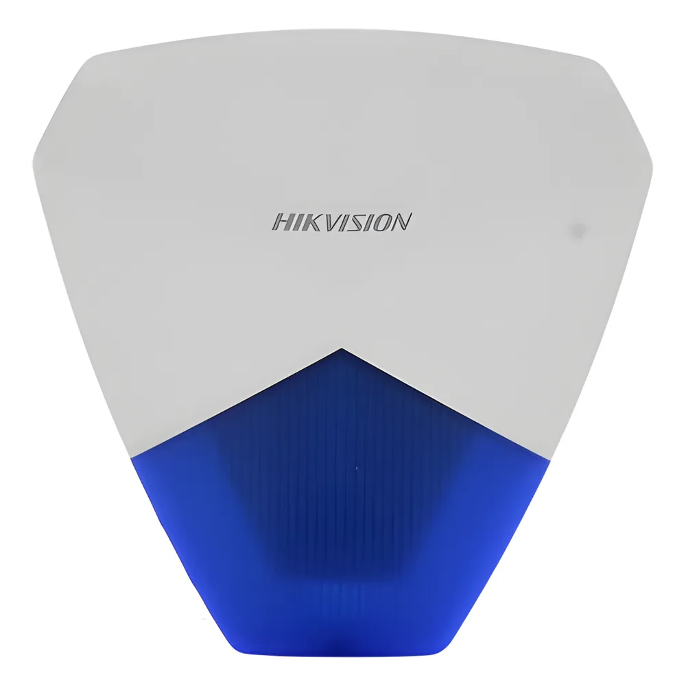 Sirena Estrobo Cableada Hikvision DS-PS1-B / 105 dB / LED Azul / IP54 / Compatible con Cualquier Panel de Alarma – vista 2
