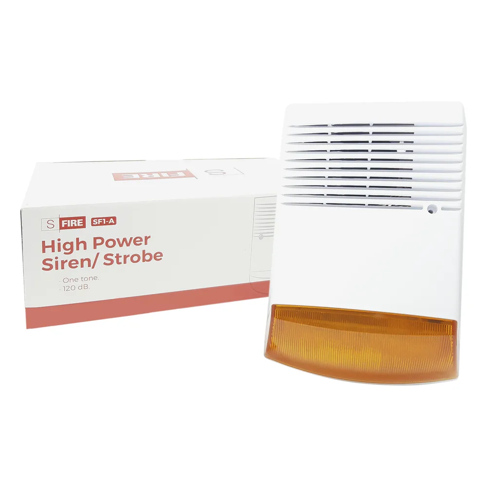Sirena Estrobo para Exterior / 120 dB / IP65 / Luz Intermitente / Anti-Sabotaje – vista 2