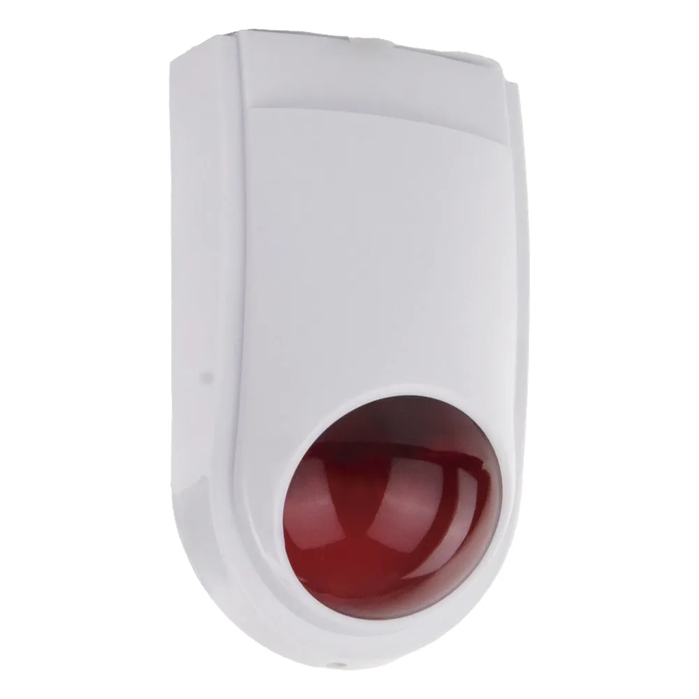 Sirena Estrobo SFIRE SF-06R / 110 dB / 12 VCC / Estrobo Rojo Integrado / Uso Interior y Exterior – vista 4