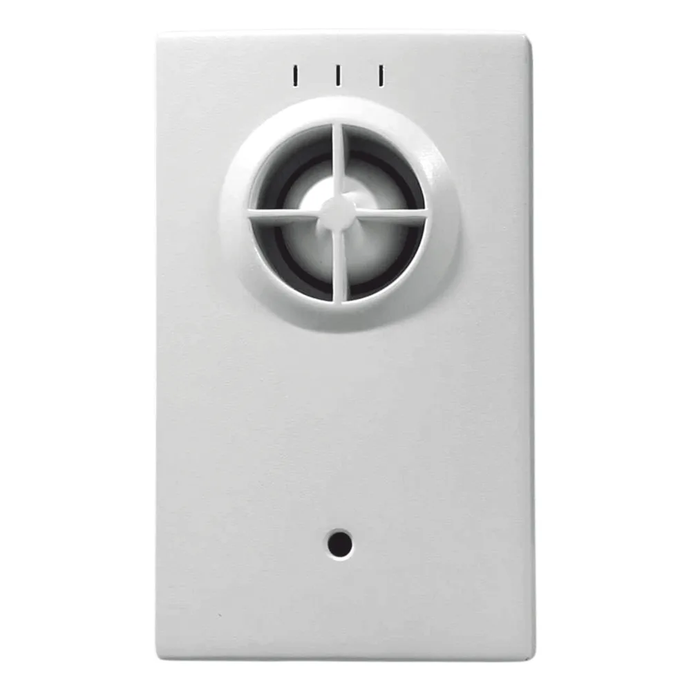 Sirena inalámbrica de 95 dB con respaldo de batería y sonido temporal para incendio, compatible con paneles LYNXR y VISTA
