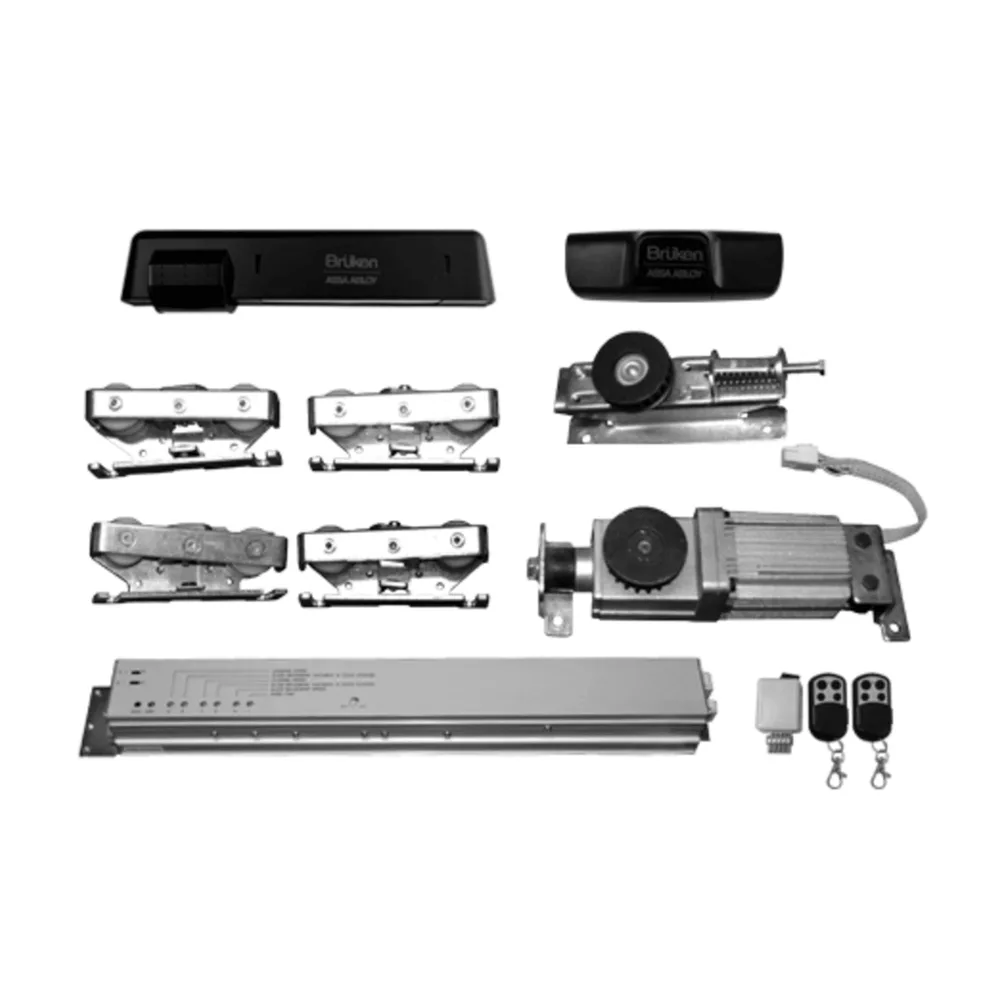Sistema de automatizacion para Puerta Deslizable, Para puerta de hasta 300 KG, Color Negro
