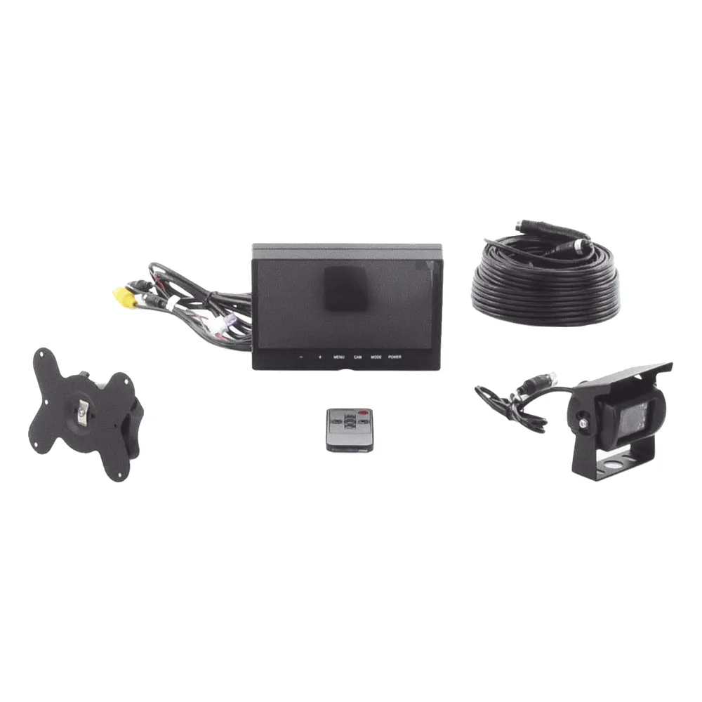 Sistema Profesional de Cámara de Reversa y Monitor Alámbrico para Vehículos de Trabajo y Montacargas – vista 11