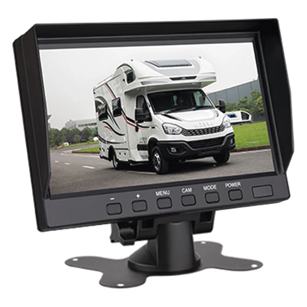 Sistema Profesional de Cámara de Reversa y Monitor Alámbrico para Vehículos de Trabajo y Montacargas – vista 3