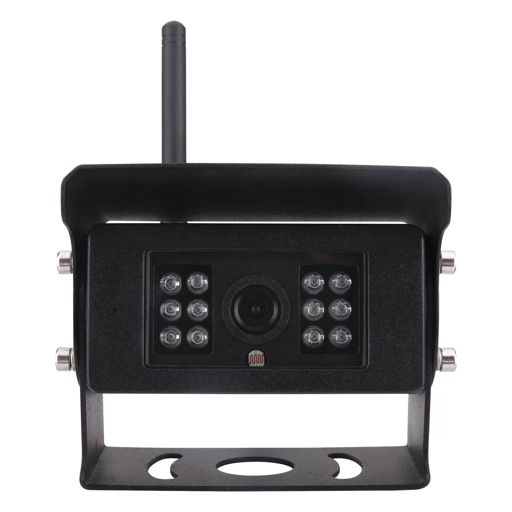 Sistema Profesional Inalámbrico de Cámara de Reversa Infrarroja y Monitor de 7" para Vehículos de Trabajo y Montacargas – vista 2