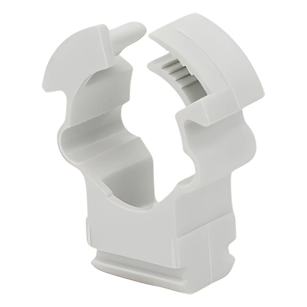 Soporte de collar (Abrazadera), PVC Auto-extinguible, cerrado para tubería de 16 mm – vista 4