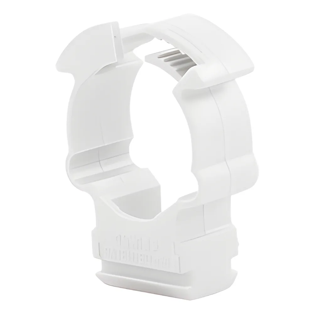 Soporte de collar (Abrazadera), PVC Auto-extinguible, cerrado para tubería de 20 mm – vista 3