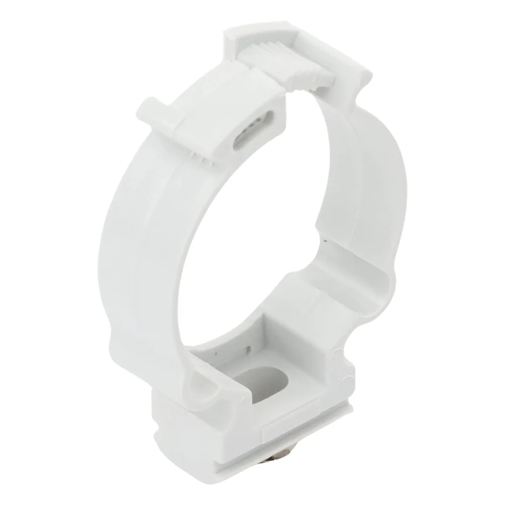 Soporte de collar (Abrazadera), PVC Auto-extinguible, cerrado para tubería de 32 mm – vista 4
