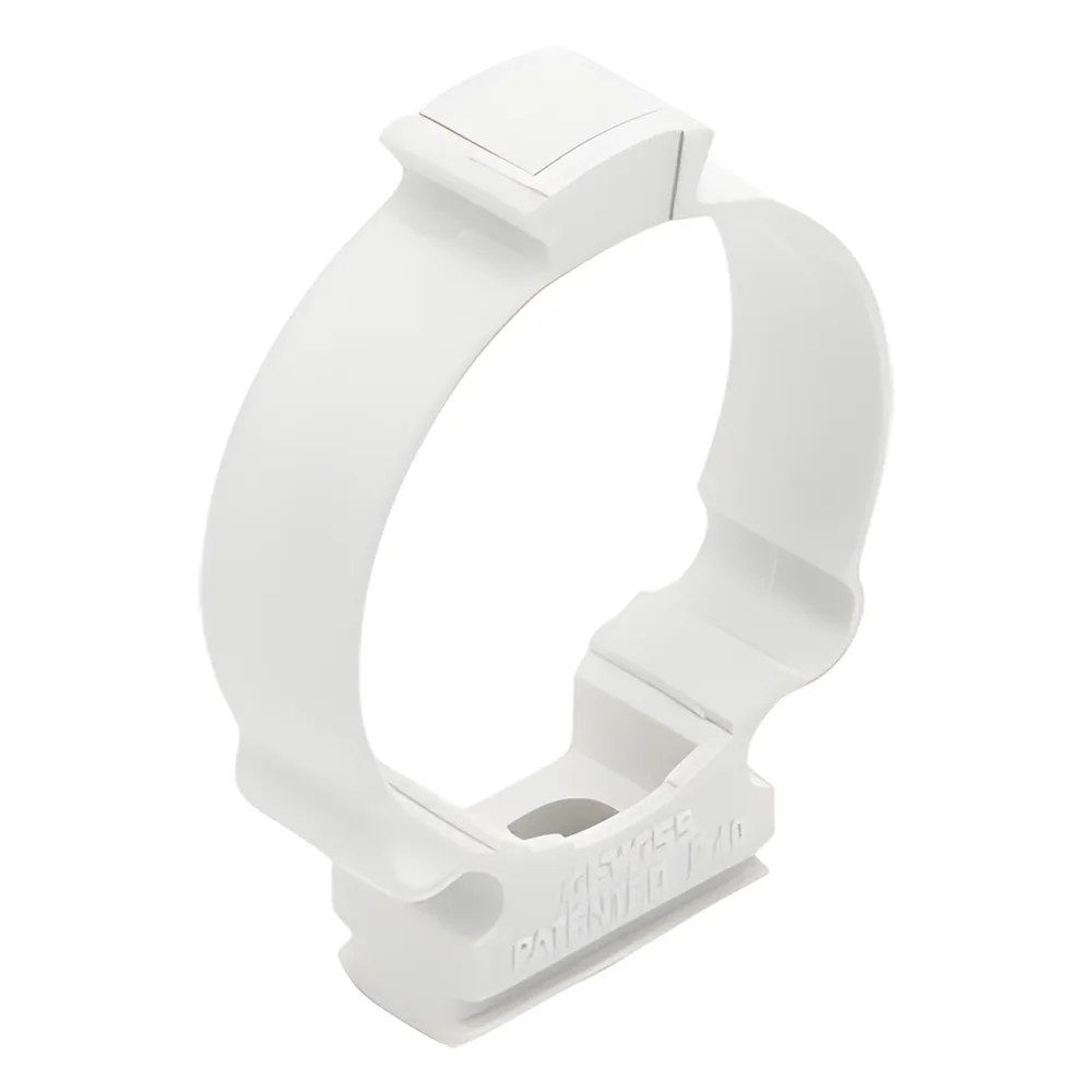 Soporte de collar (Abrazadera), PVC Auto-extinguible, cerrado para tubería de 40 mm – vista 5