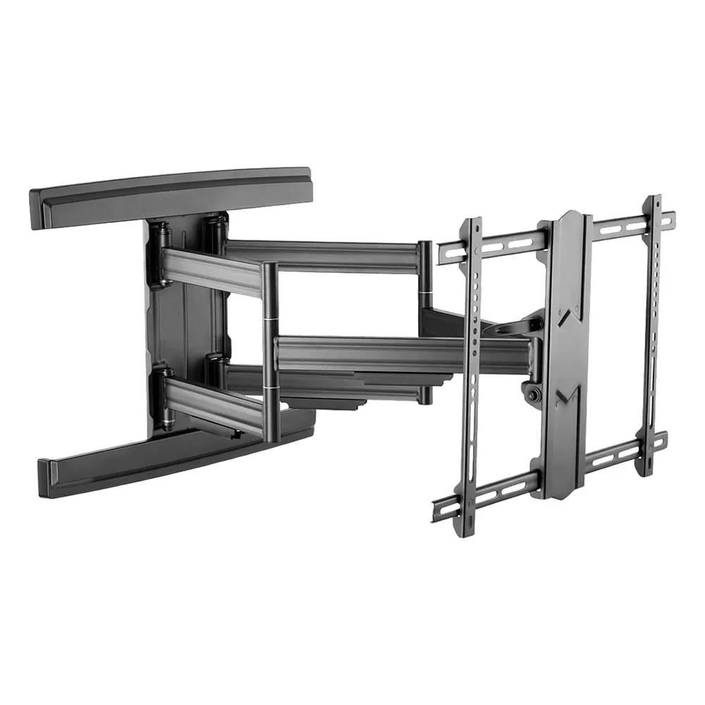 Soporte de Pared Articulado para Pantallas 37" a 85" / Extensión 800 mm / Capacidad de Carga 69.9 kg / Gestión Integrada de Cables / Patrones VESA Múltiples / Inclinación con Bloqueo