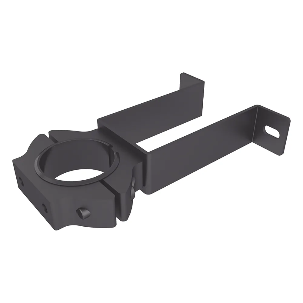Soporte de pared con abrazadera para poste