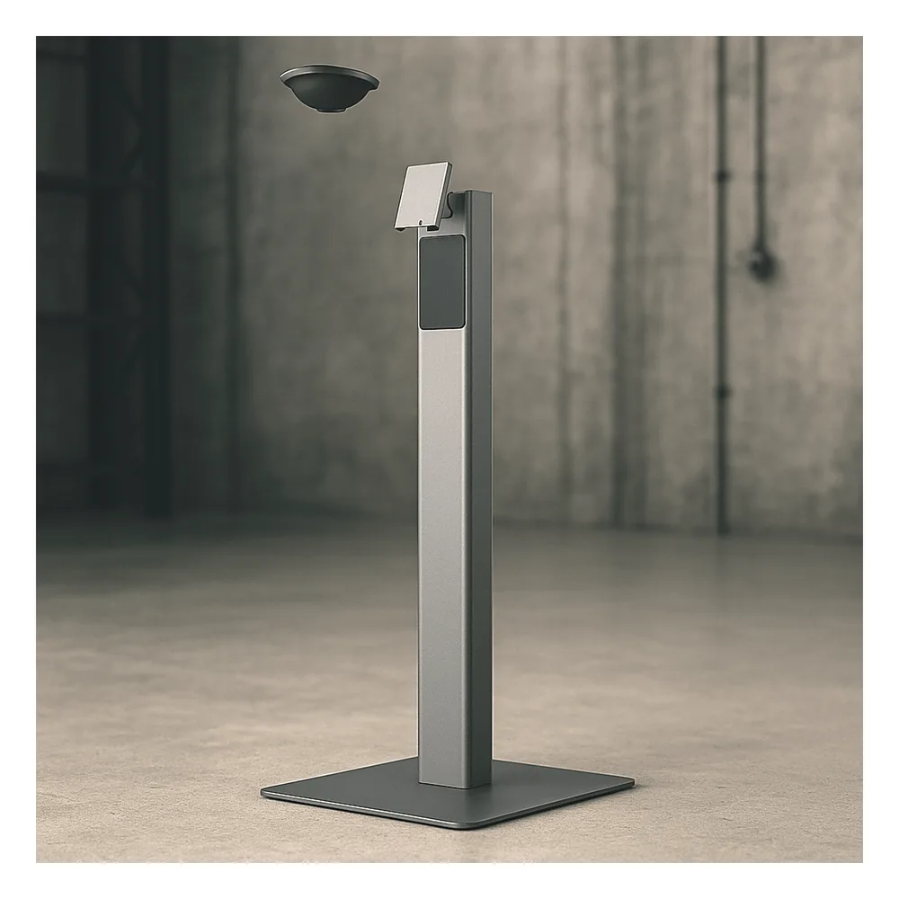 Soporte de Piso FLEX 3 Lite / Estructura Metálica / Base de Placa Pesada / Peso Neto Stand 5.51 kg (12.1 lb) / Peso Neto Plate 15.1 kg (33.3 lb)
