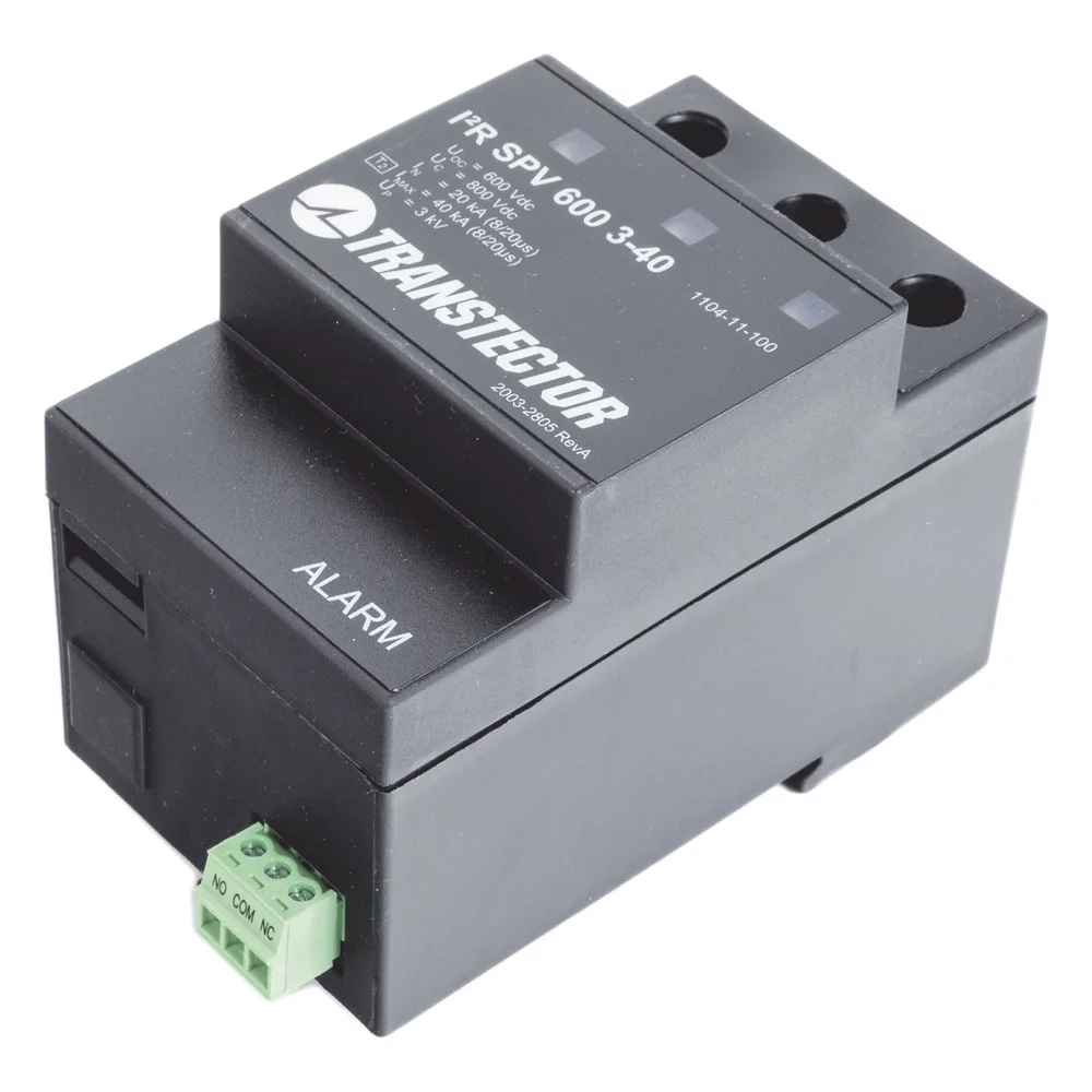 Supresor de Sobretensiones A 600 VDC Tipo 2 En Montaje DIN Rail (1104-11-100) – vista 2