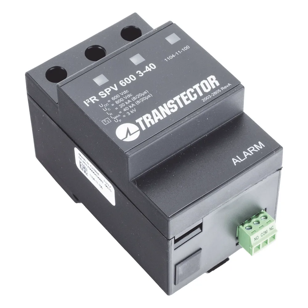 Supresor de Sobretensiones A 600 VDC Tipo 2 En Montaje DIN Rail (1104-11-100) – vista 3