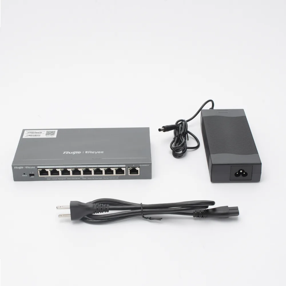 Switch Administrable 8 Puertos PoE+ 802.3af/at Gigabit, gestión gratuita desde la nube, 120w – vista 9