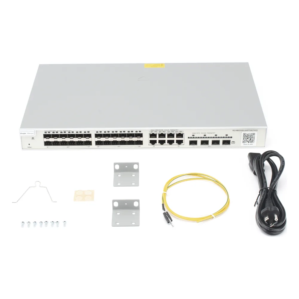 Switch administrable Capa 2+ Plus, 24 puertos SFP con 8 puertos Ethernet Gigabit y 4 SFP+ gestión en la nube – vista 5