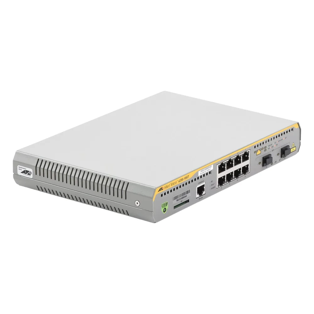 Switch Administrable Capa 3, 8 puertos 10/100/1000 Mbps + 2 puertos SFP Gigabit – vista 3