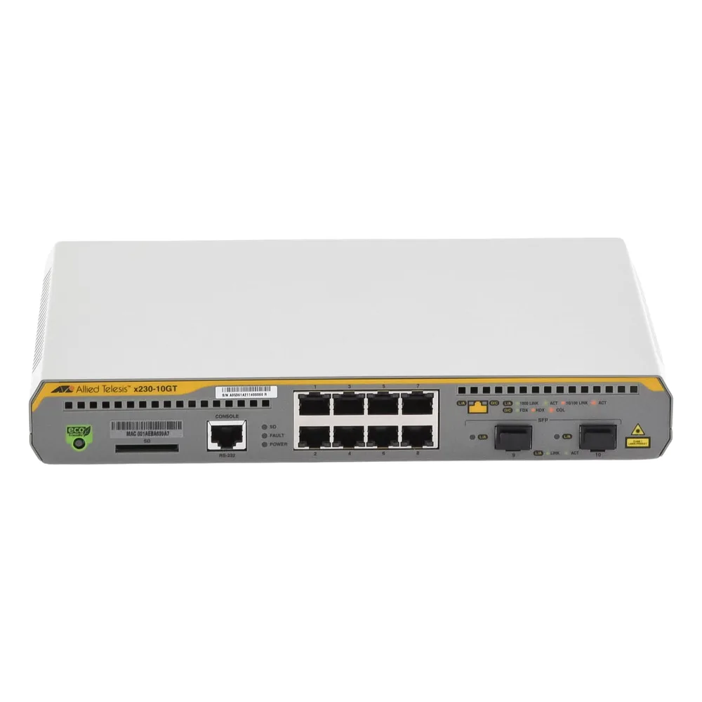 Switch Administrable Capa 3, 8 puertos 10/100/1000 Mbps + 2 puertos SFP Gigabit – vista 4