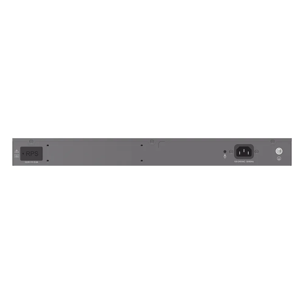 Switch Capa 3 Administrable / 24 puertos 10/100/1000 Mbps + 4 Puertos SFP+ de 10 Gigabits / Compatible con GWN Cloud. – vista 2