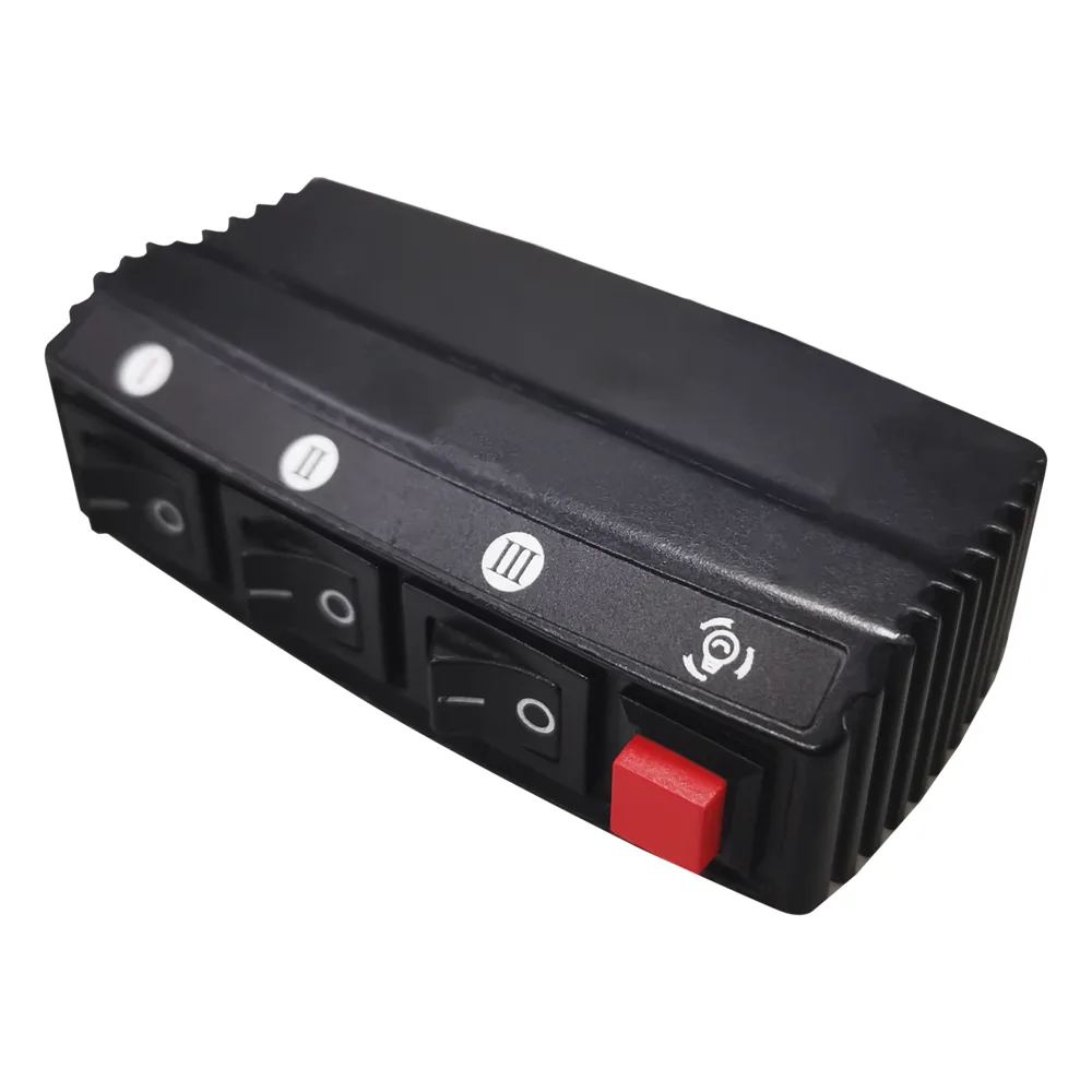 Switch de 4 interruptores para Encendido/Apagado y Control de patrones de destello – vista 2