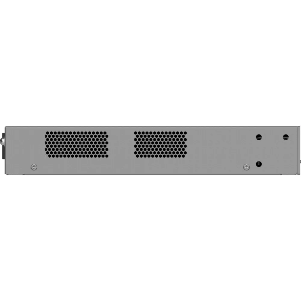 Switch de Acceso Capa 3 / 48 Puertos Gigabit PoE+ / 4 Puertos SFP 2.5GE Uplink / 116 Gbps / 86.304 Mpps / PoE 370W / VSU / Protección contra Sobretensiones 10 kV / Ventiladores Redundantes / Línea Cybrey – vista 4