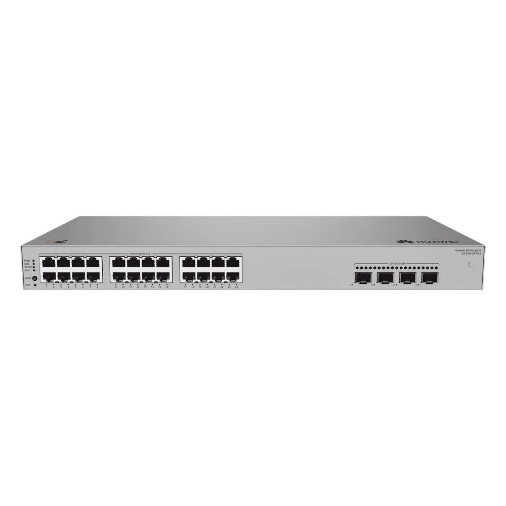 Switch de Acceso Gigabit Administrable PoE Capa 2+ / 24 puertos 10/100/1000 Mbps (PoE) / 4 Puertos 2.5GE SFP Uplink  / ERPS / Rutas Estáticas / PoE Perpetuo / 400 W / Administración Nube Gratis – vista 2