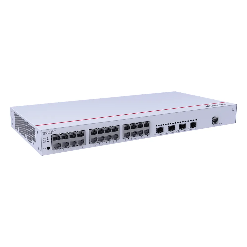 Switch de Distribución/Core Gigabit Administrable  Capa 3 / 24 puertos 10/100/1000 Mbps  / 4 Puertos 1GE SFP Uplink / ERPS / Rutas Estáticas / iStack / Administración Nube Gratis – vista 2