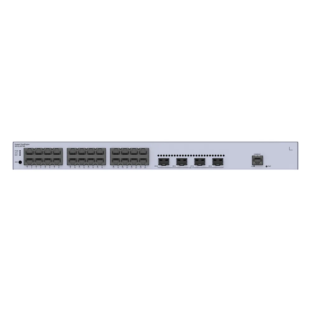 Switch de Distribución/Core Gigabit Administrable  Capa 3 / 24 puertos 10/100/1000 Mbps  / 4 Puertos 1GE SFP Uplink / ERPS / Rutas Estáticas / iStack / Administración Nube Gratis