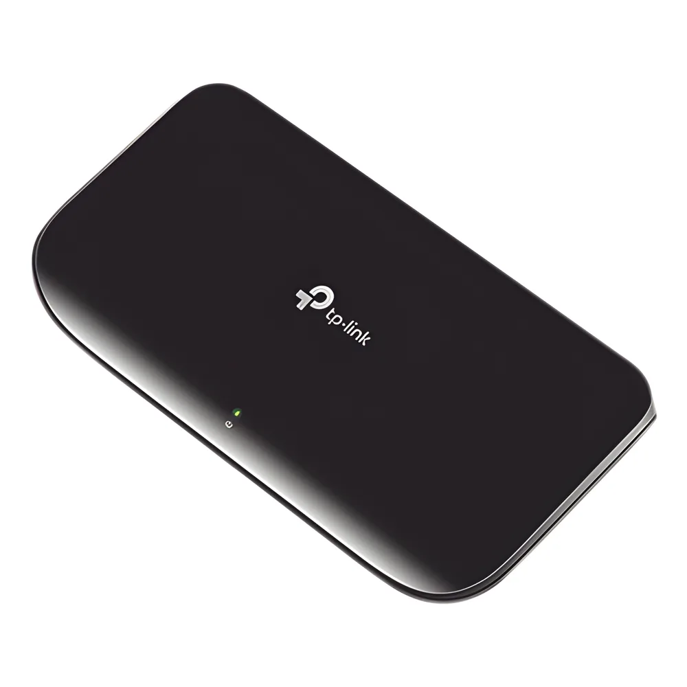 Switch de escritorio 8 puertos 10/100/1000 Mbps – vista 2