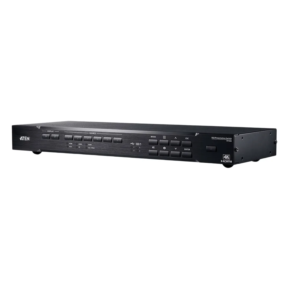 Switch de presentación 4K 9 x 2
