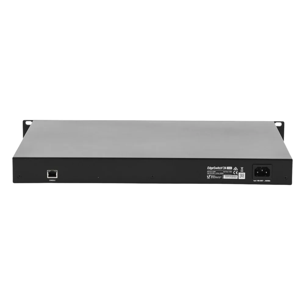 Switch EdgeMAX administrable de 24 puertos Gigabit con PoE+/PoE Pasivo 24V + 2 Puertos SFP, 250 W – vista 6