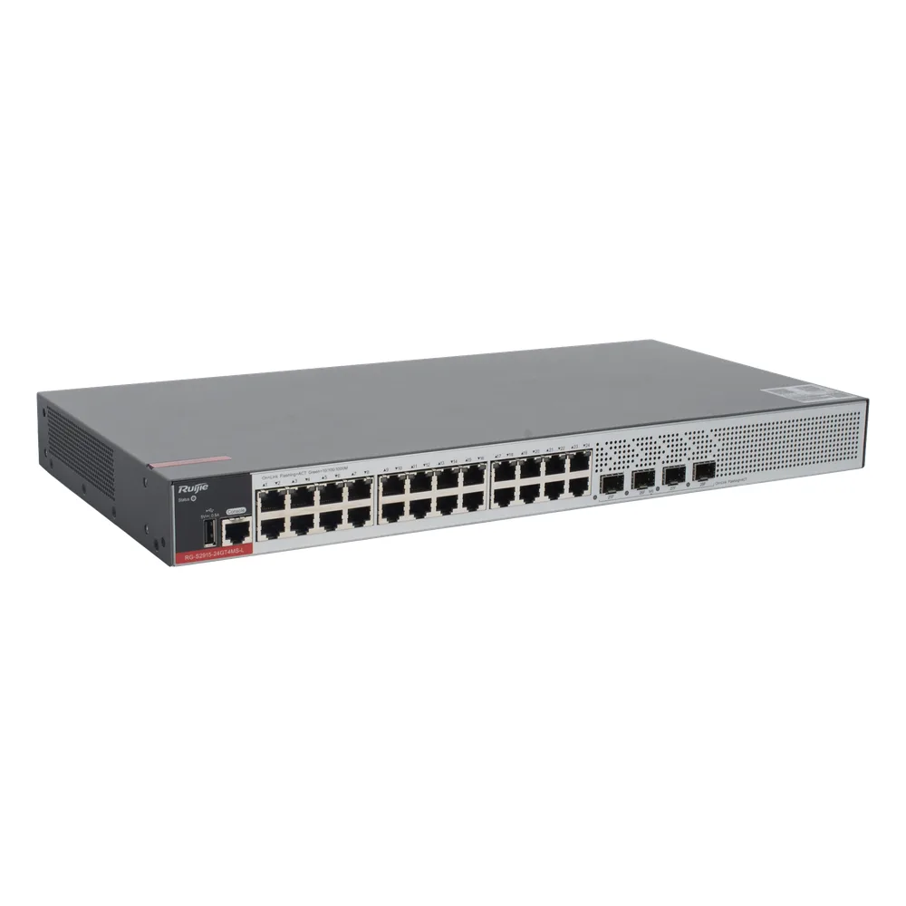 Switch Empresarial, Administrable L2+, 24 Puertos Gigabit y 4 Puertos Uplink SFP 2.5G – vista 3